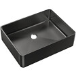 ESSEBAGNO - Luisa vasque à poser 48x37 en inox gris gun métal - vignette
