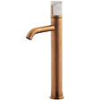 ESSEBAGNO - Manopola mitigeur lavabo haut cuivre brossé marbre - vignette