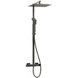 ESSEBAGNO - Quartos colonne de douche thermostatique 300 gris gun métal - vignette