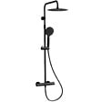 ESSEBAGNO - Luisa colonne de douche thermostatique noire - vignette