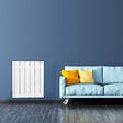 OPTIMEO - OPT-ORIBT-1000  Radiateur Électrique 1000W À Inertie Fluide Connecté Bluetooth Blanc - vignette