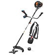 LAWNMASTER - Débrousailleuse thermique 31cc démarrage électrique 850W lame 23cm - vignette