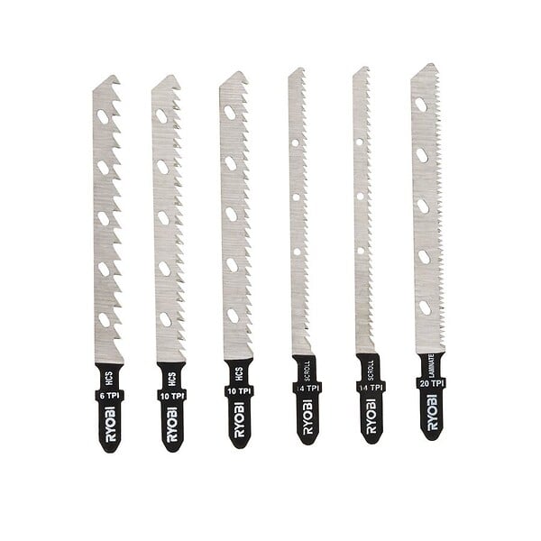 RYOBI - Ryobi - Jeu De 6 Lames Spéciales Scie Sauteuse Sans Fil One+ - Rak6jsbw - large