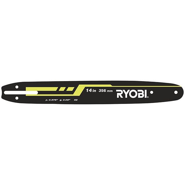 RYOBI - Ryobi - Guide 35 Cm (3/8" - 1,3 Mm) Pour Tronçonneuses Électriques - Rac247 - large