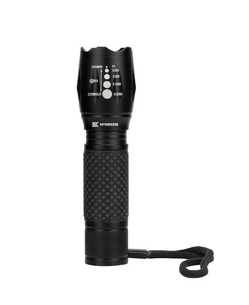 MC KENZIE - Lampe torche LED - Aluminium - 350Lm - large