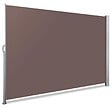 VOUNOT - Paravent retractable avec housse de protection 1.8x3m Marron - vignette