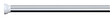 MSV - Barre de douche droite SPIRELLA Kreta aluminium extensible 125-220cm - vignette