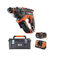 AEG - Pack AEG 18V - Perforateur Burineur SDS Plus Compact 1,5 J - Batterie 4.0 Ah - Chargeur - Caisse de rangement - vignette