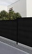 SYLWAY - Kit de lamelles occultantes bois composite, H.1,23 x L.2,5 m, noir, SYLWAY - vignette