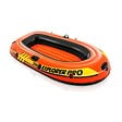 INTEX - Bateau gonflable PVC Explorer Pro 200 - Orange - L.196x102cm - vignette