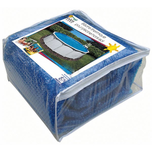 GARDEN LEISURE - bâche à bulles ovale 3,65x7,31m pour piscine hors sol - 8249bt18004 - large