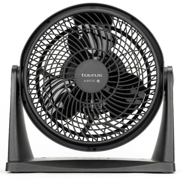 TAURUS ALPATEC - ventilateur de bureau 25cm 23w 2 vitesses noir - ice brise mini - large