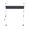 COTE STORE - Store à projection autoportant sans perçage 250 x 150 cm - Terrasse ou balcon - Gris anthracite - vignette
