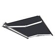 COTE STORE - Store banne manuel Demi coffre 2,5 x 2 m pour terrasse - Gris anthracite - vignette
