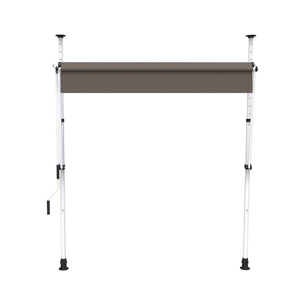 COTE STORE - Store à projection autoportant sans perçage 250 x 150 cm - Terrasse ou balcon - Taupe - large