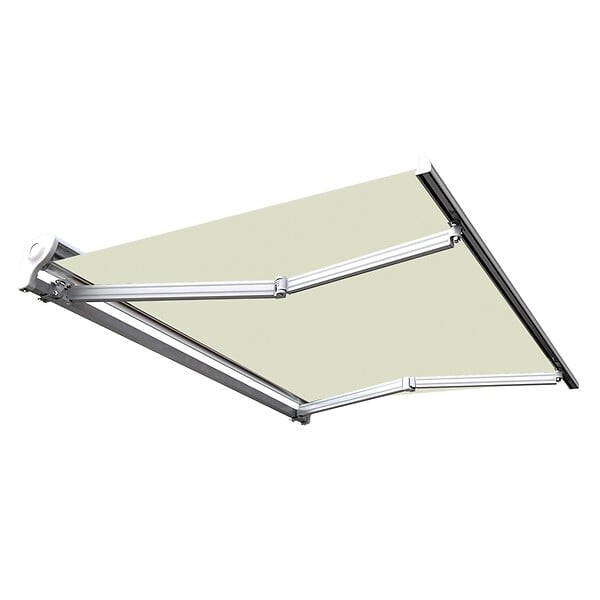 COTE STORE - Store banne manuel Demi coffre 3 x 2,5 m pour terrasse - Écru - large