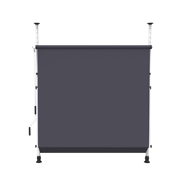COTE STORE - Store à projection autoportant sans perçage 300 x 150 cm - Terrasse ou balcon - Gris anthracite - large