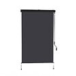 COTE STORE - Store vertical 1,4 x 2,5 m enrouleur extérieur terrasse ou balcon - Armature Anthracite mat - Toile Gris anthracite - vignette