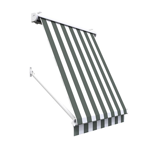 COTE STORE - Store à projection avec coffre 140 x 70 cm de fenêtre - Blanc gris - large