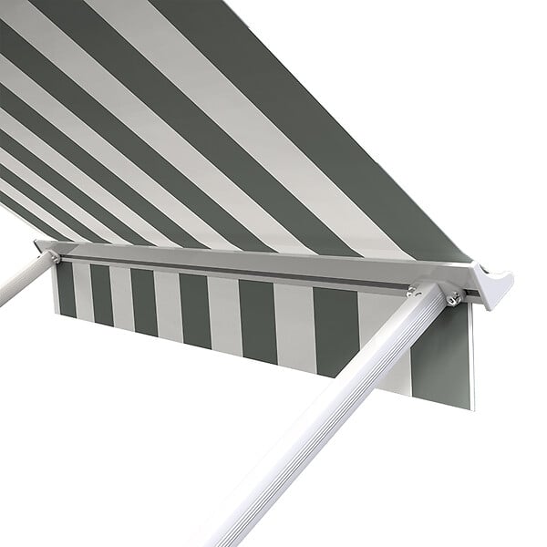 COTE STORE - Store à projection avec coffre 140 x 70 cm de fenêtre - Blanc gris - large