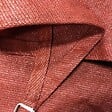 COTE STORE - Voile d'ombrage 3 x 3 m carré 280g/m² - Haute densité résistante au vent - Tissu micro-aéré - Terracotta - vignette