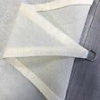 COTE STORE - Voile d'ombrage 4 x 4 m carré 280g/m² - Haute densité résistante au vent - Tissu micro-aéré - Écru - vignette