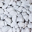 RO'MA NATURE - Galet Marbre Blanc Carrare 60-100 mm - Lot de 25 sacs de 20 kg (5 m²) - vignette