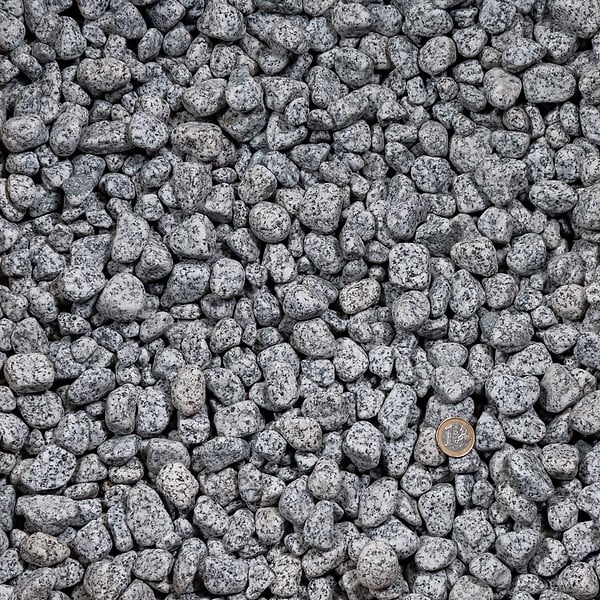 RO'MA NATURE - Galet Granit Gris 10-20 mm - Lot de 10 sacs de 20 kg (3 m²) - large