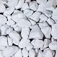 RO'MA NATURE - Galet Marbre Blanc Carrare 60-100 mm - Lot de 10 sacs de 20 kg (2 m²) - vignette