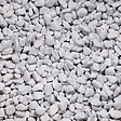 RO'MA NATURE - Galet Marbre Blanc Carrare 15-25 mm - Lot de 25 sacs de 20 kg (7,5 m²) - vignette