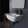 GODART - Lave mains en porcelaine pour WC à suspendre 40.5 cm avec trop plein - Confort - vignette