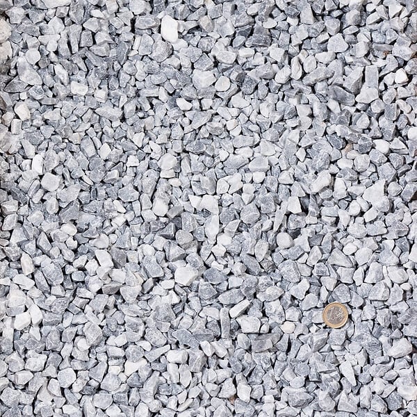 RO'MA NATURE - Gravier Marbre Bleu / Gris 8-16 mm - Big Bag 500 kg (10 m²) - large