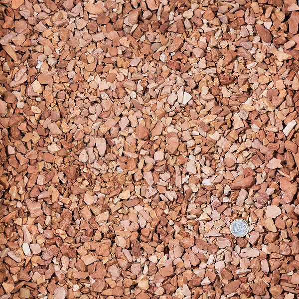 RO'MA NATURE - Gravier Mix Orange / Beige 8-12 mm - Lot de 10 sacs de 20 kg (4 m²) - large