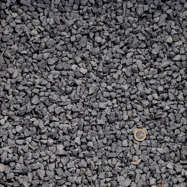 RO'MA NATURE - Gravier Basalte Noir 8-11 mm - Lot de 50 sacs de 20 kg (20 m²) - large