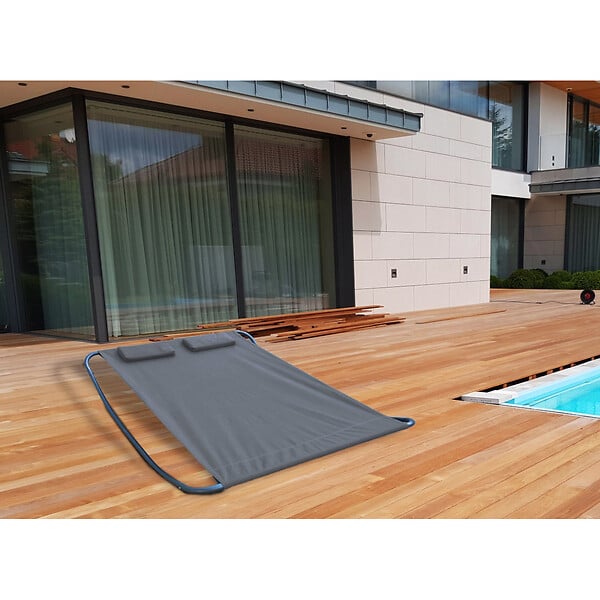 KETER - lit bain de soleil monaco - gris anthracite - 35-701106 - large