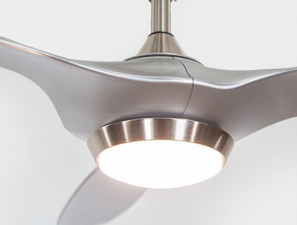 KLASSFAN - Ventilateur de plafond ø132 cm avec LED et Wifi Réversible Hypersilence - large