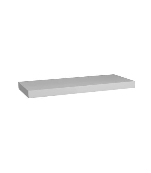 5 FIVE SIMPLY SMART - Étagère murale flottante coloris Blanc L 60 cm Fixations invisibles - large