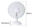 Ventilateur de table - 30cm - 40W - vignette