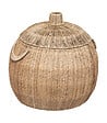 ATMOSPHERA - Set de 2 Paniers de rangement en Jute avec couvercle - vignette