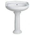 PLANETE BAIN - Lavabo colonne style antique en céramique - vignette