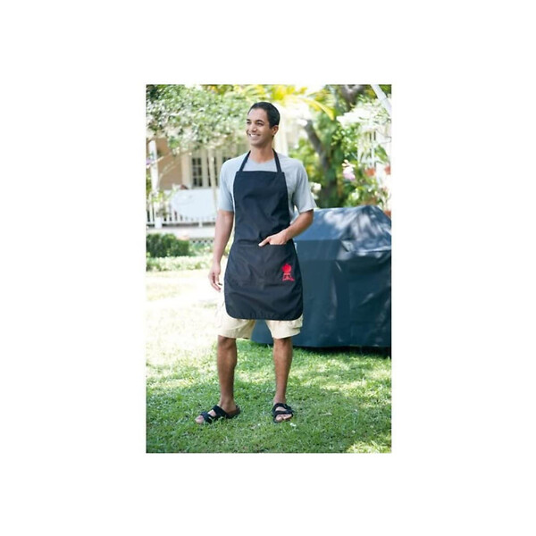 WEBER - Tablier WEBER - pour barbecue - Noir - large