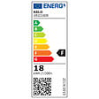 ASLO - Panneau LED Carré 225 x 225mm 18W 3000K Blanc chaud ASLO - vignette