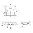 PLANETE BAIN - Lavabo ergonomique PMR 66 cm - vignette