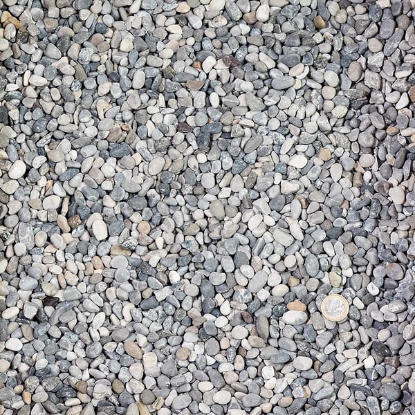 RO'MA NATURE - Galet Gris des Alpes 8-12 mm - Sac 20 kg (0,4 m²) - large