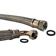 SOMATHERM FOR YOU - Flexible chauffage 1 écrou tournant 3/4" - 1 écrou tournant coudé 3/4" - 700 mm - vignette