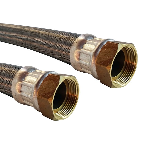SOMATHERM FOR YOU - Flexible chauffage 2 écrous tournants 1"1/2 - 700 mm - large