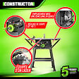 CONSTRUCTOR - Table scie circulaire 2000W - 254mm - Livrée avec 2 lames (24 et 40 dents) - vignette