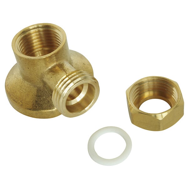 SOMATHERM FOR YOU - Applique murale pour robinet de puisage - Collet battu tube cuivre Ø12 - F 1/2 - large