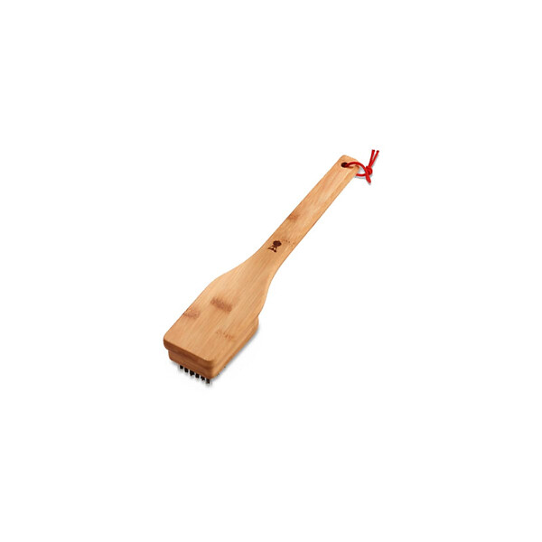 WEBER - Brosse de nettoyage WEBER - pour barbecue - bambou - 30cm - large