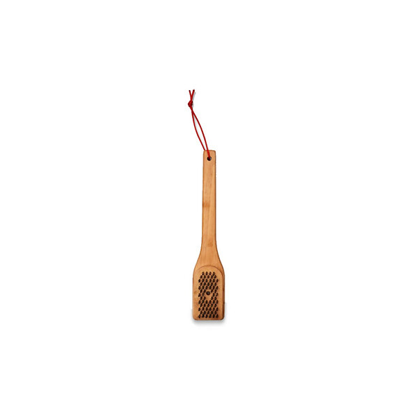 WEBER - Brosse de nettoyage WEBER - pour barbecue - bambou - 30cm - large